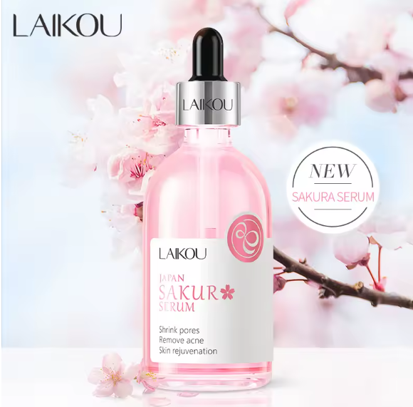 LAIKOU Sakura Facial Serum – Brightening & Hydrating (100ml)